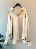 Office Lady Long Sleeve Blouse