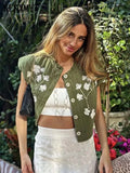 Embroidered Vests For Women