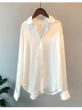 Office Lady Long Sleeve Blouse