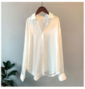 Office Lady Long Sleeve Blouse